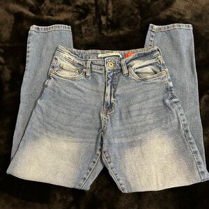 Celebrity Pink distressed mom jeans